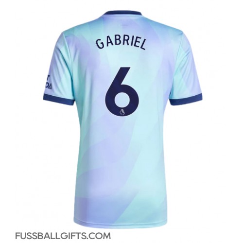 Arsenal Gabriel Magalhaes #6 Fußballbekleidung 3rd trikot 2024-25 Kurzarm